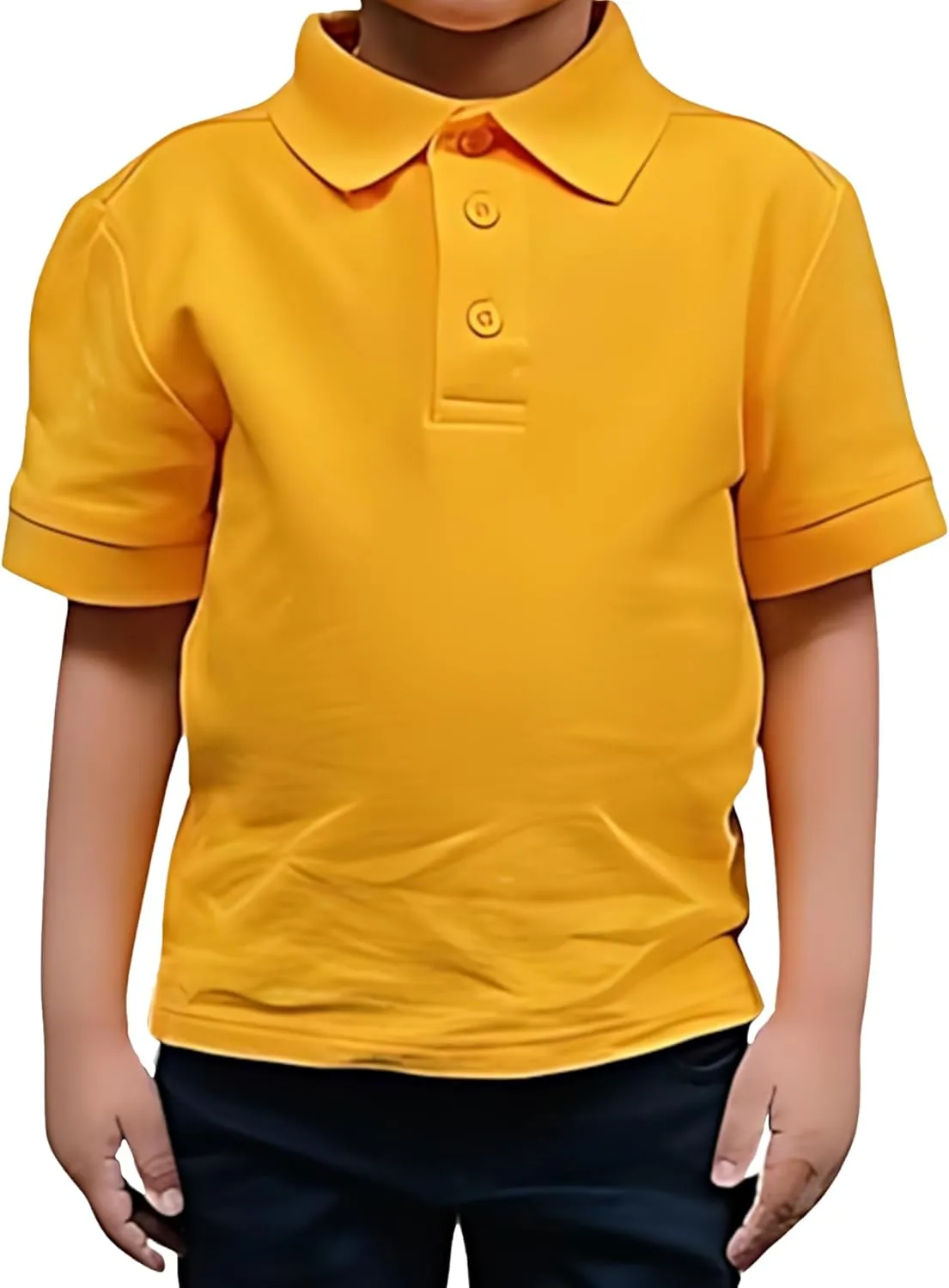 Access Unisex Short Sleeve School Uniform Pique Kids Polo Shirts, Made from 100% Cotton, Durable Polo Shirts for Boys & Girls