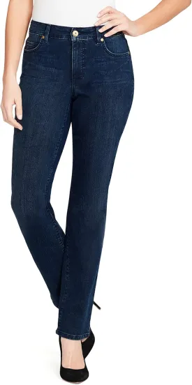 Bandolino Women's Mandie Signature Fit 5 High Rise Jean, Rinse, 6 Petite