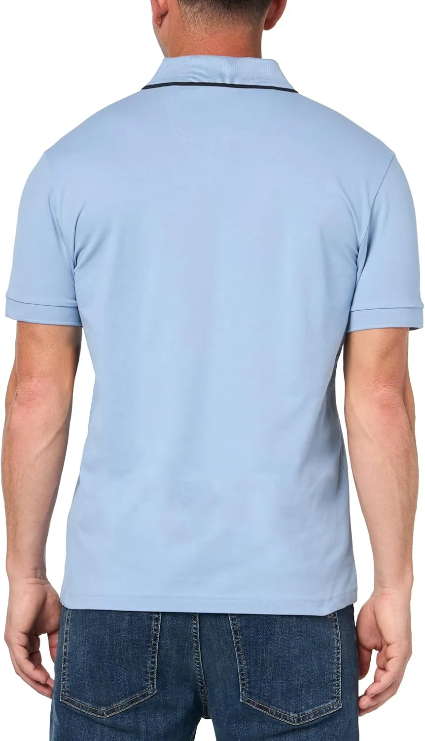 BOSS Men's Phillix Zipper Closure Polo Shirt