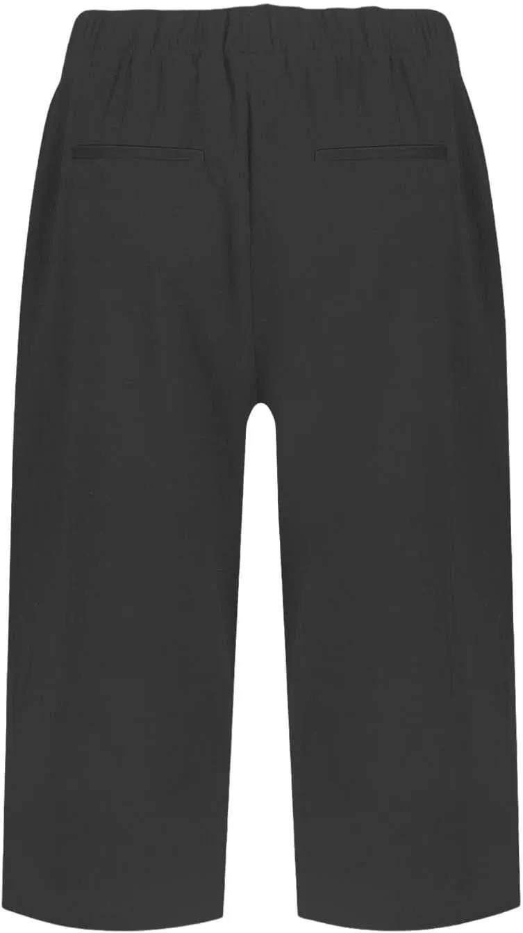 Capris for Women,Womens Capris Linen Pants with Pockets Cotton Trousers for Women Ladies Summer Loose Slacks