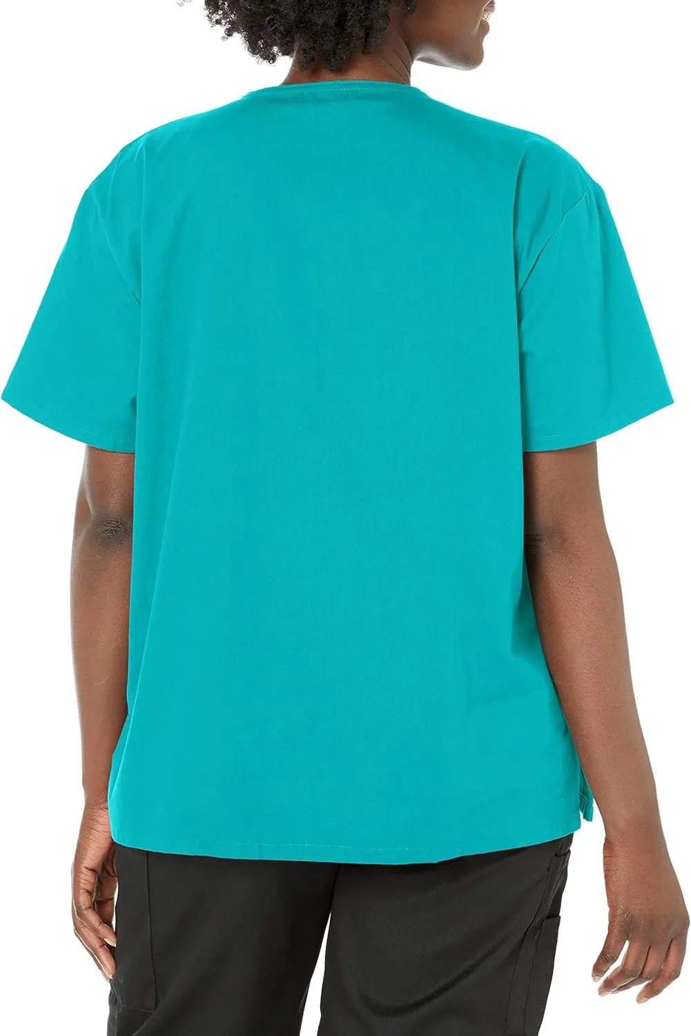 Dickies Women's V-Neck Scrub Top with 3 Pockets and Side Vents - 86706