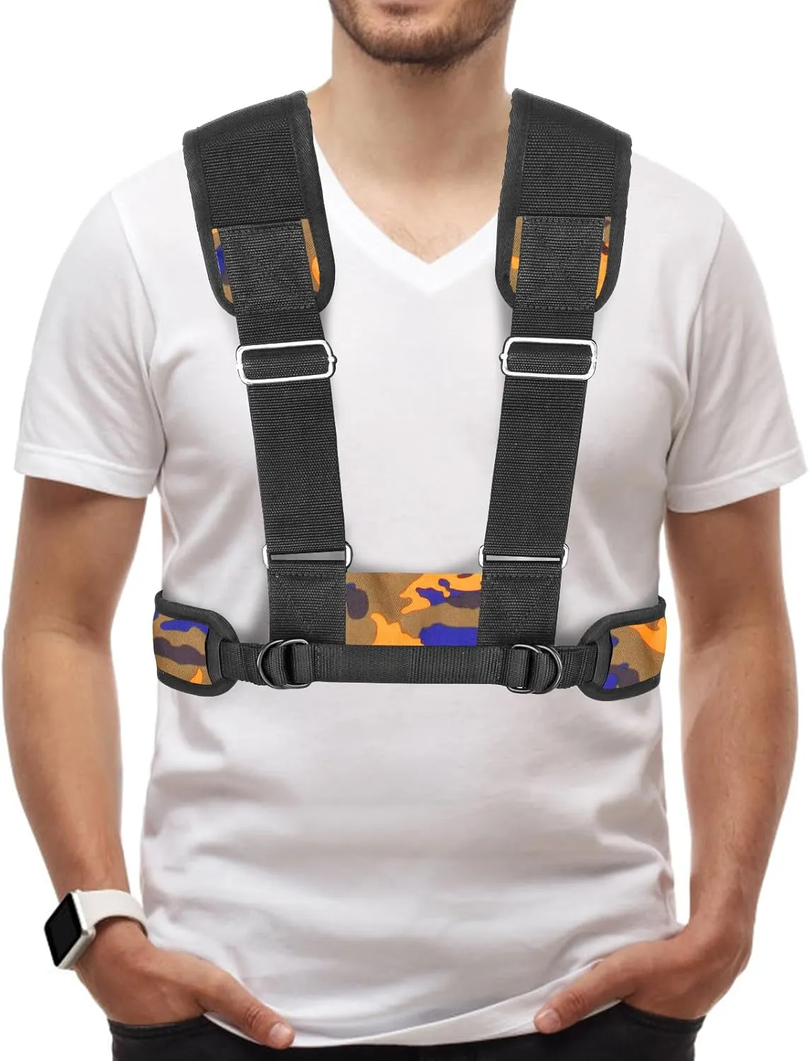Dolibest Sled Harness for Fitness Resistance, sled Pull Harness, Adjustable Durable and Comfortable for Resistance Training
