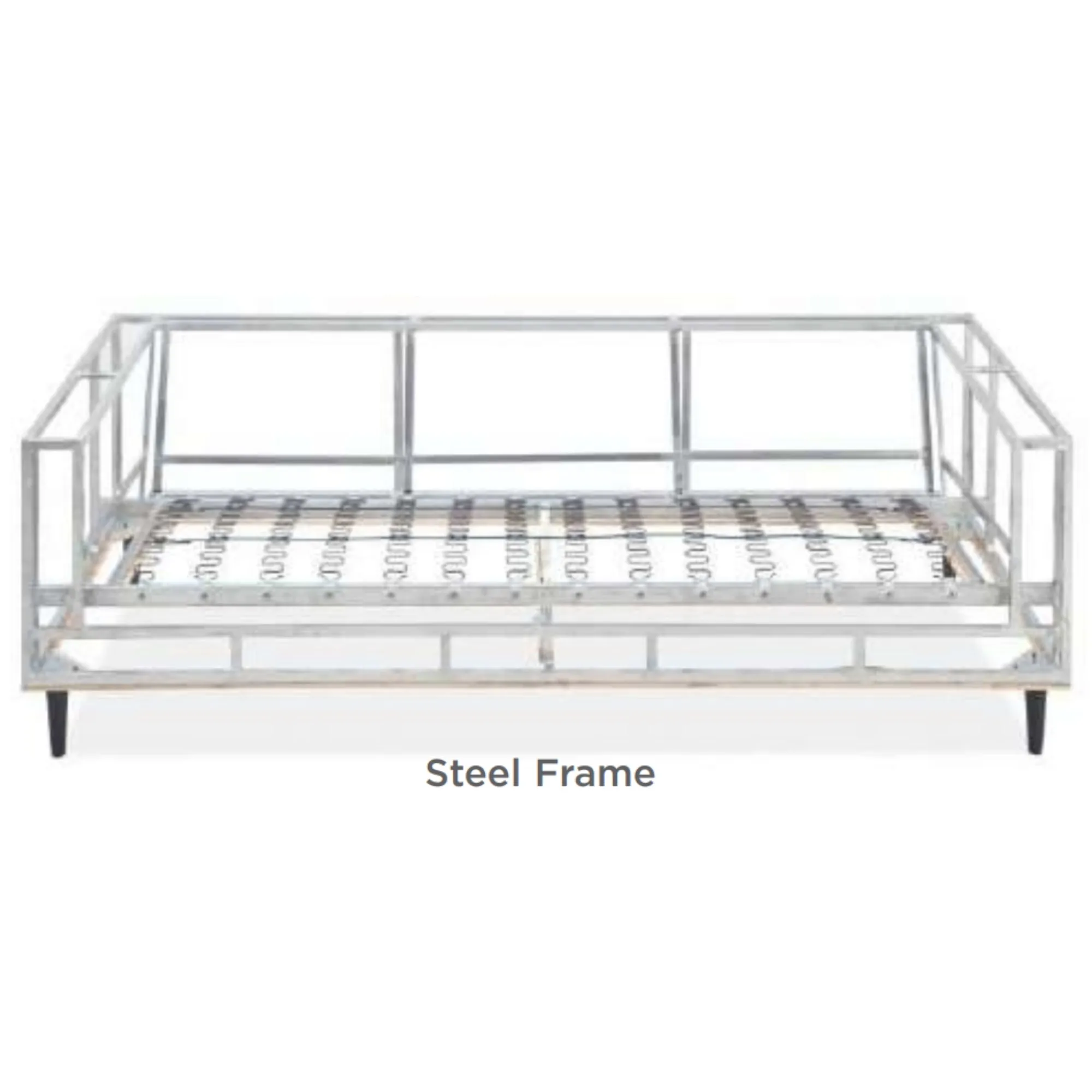 Durable 3-Seater Sofa, Quartz Fabric Upholstery, French Style