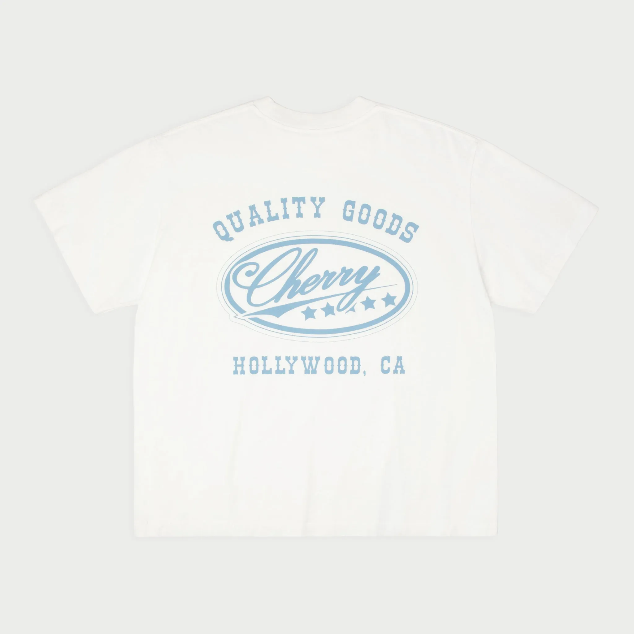 Five Star Boxy Pocket Tee (Vintage White)