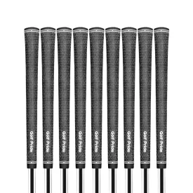 Golf Pride Tour Velvet BCT Cord Standard Grips (10pc Grip Bundle Set)