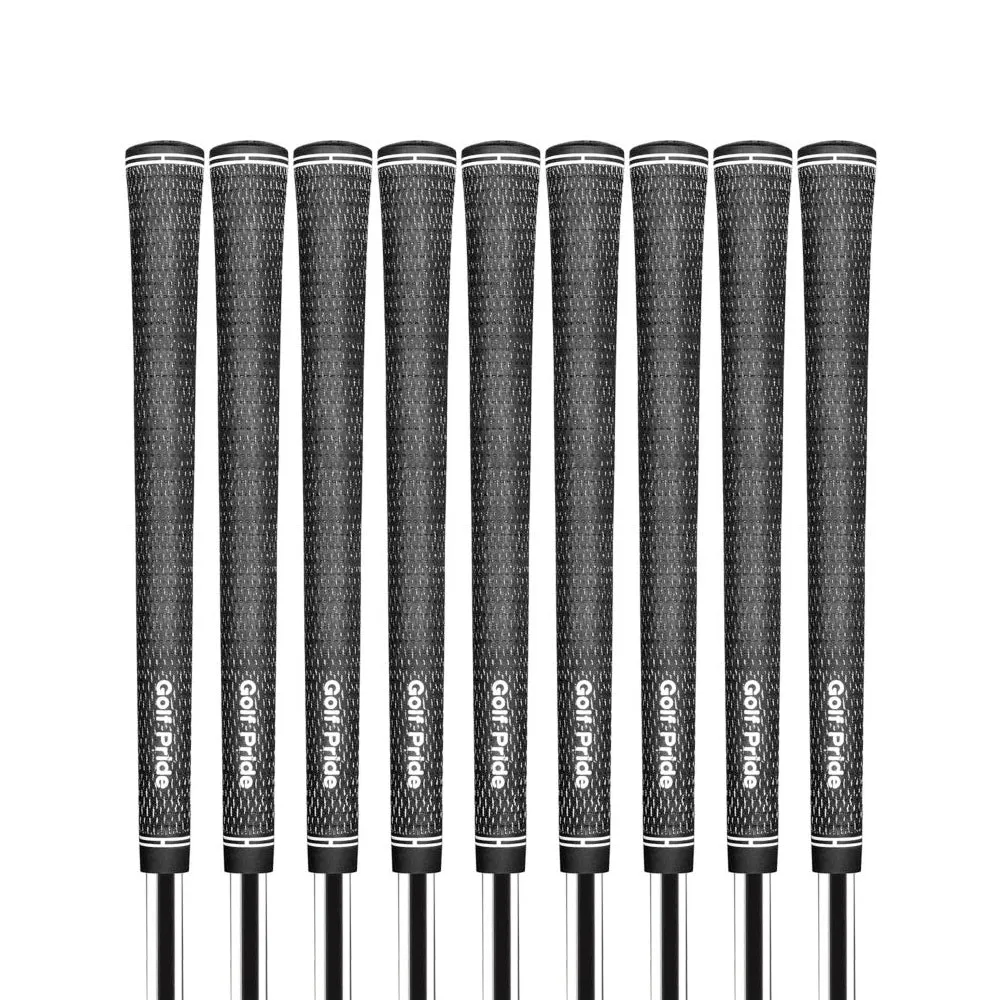 Golf Pride Tour Velvet BCT Cord Standard Grips (10pc Grip Bundle Set)