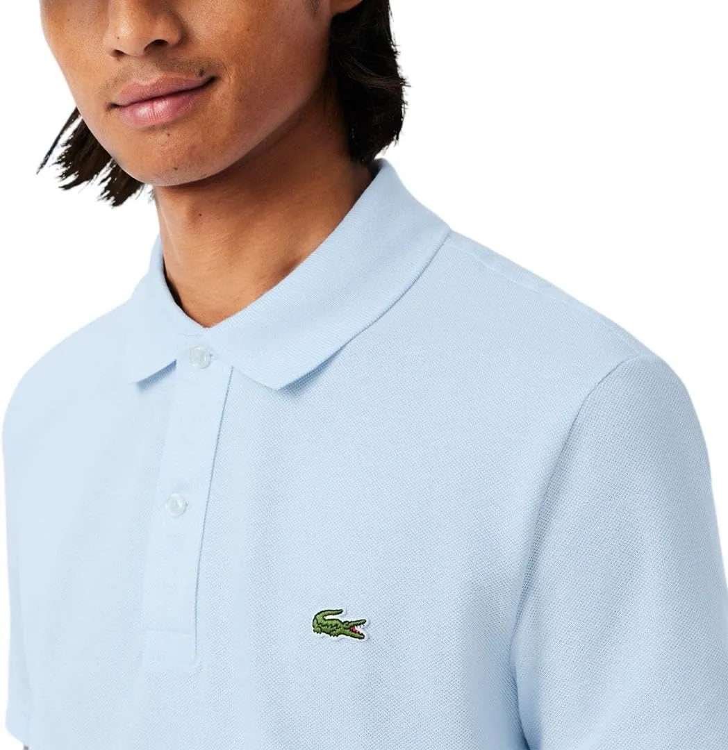 Lacoste Men's Legacy Classic Pique Slim Fit Short Sleeve Polo Shirt