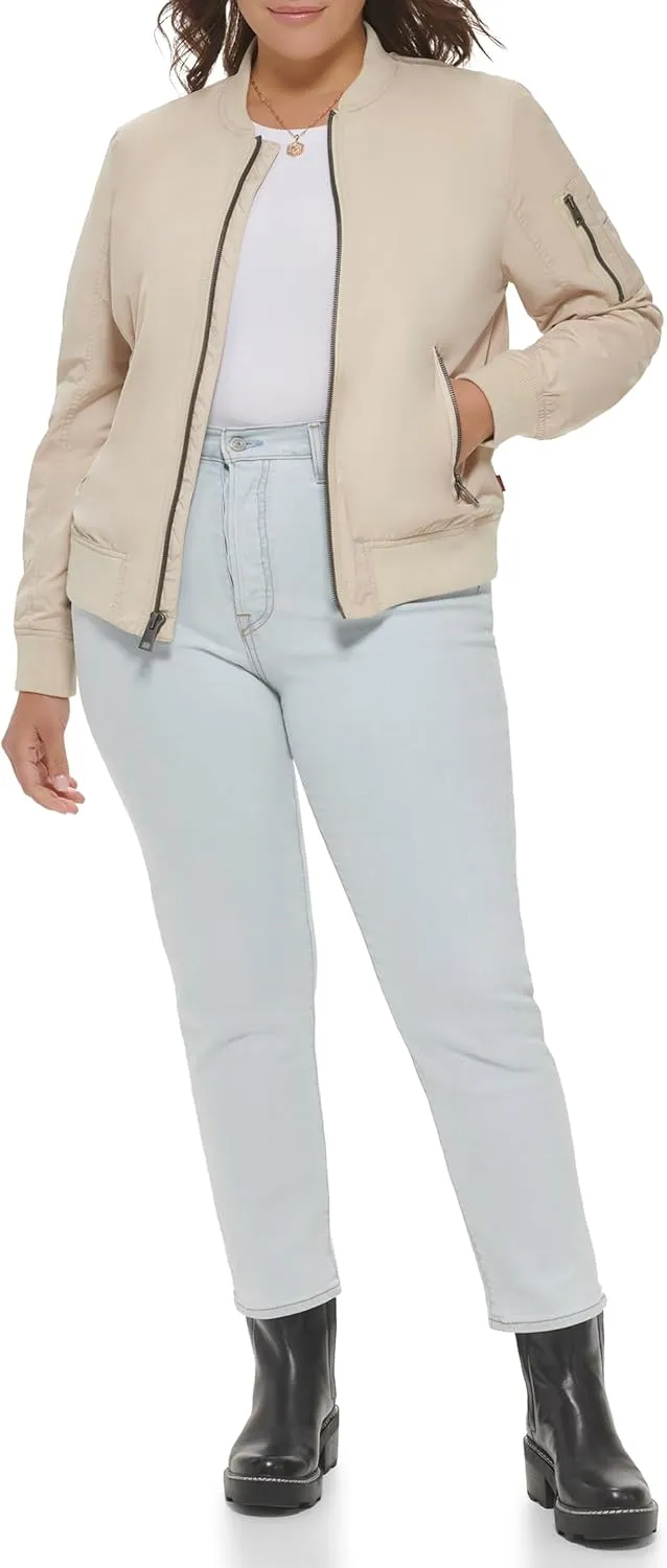 Levis Women's Melanie Newport Bomber Jacket (Regular & Plus Size)