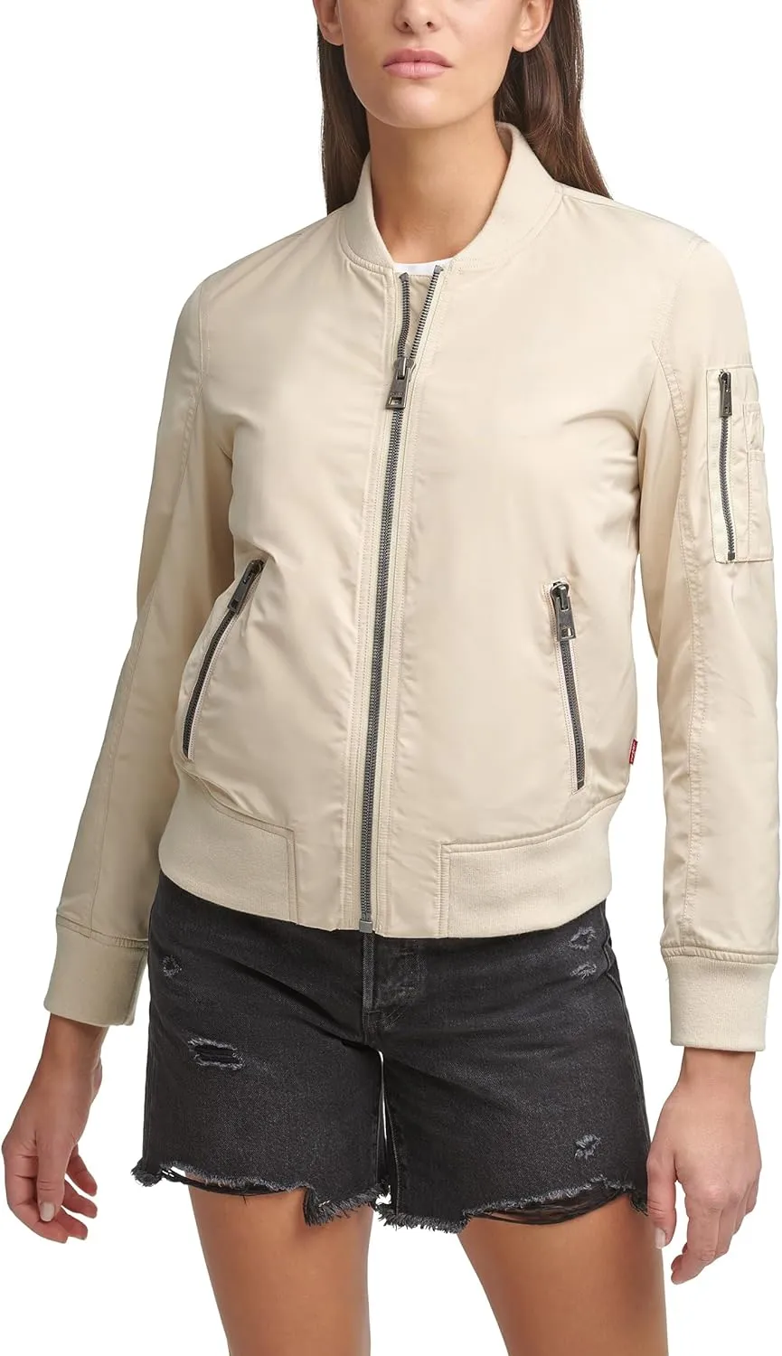 Levis Women's Melanie Newport Bomber Jacket (Regular & Plus Size)