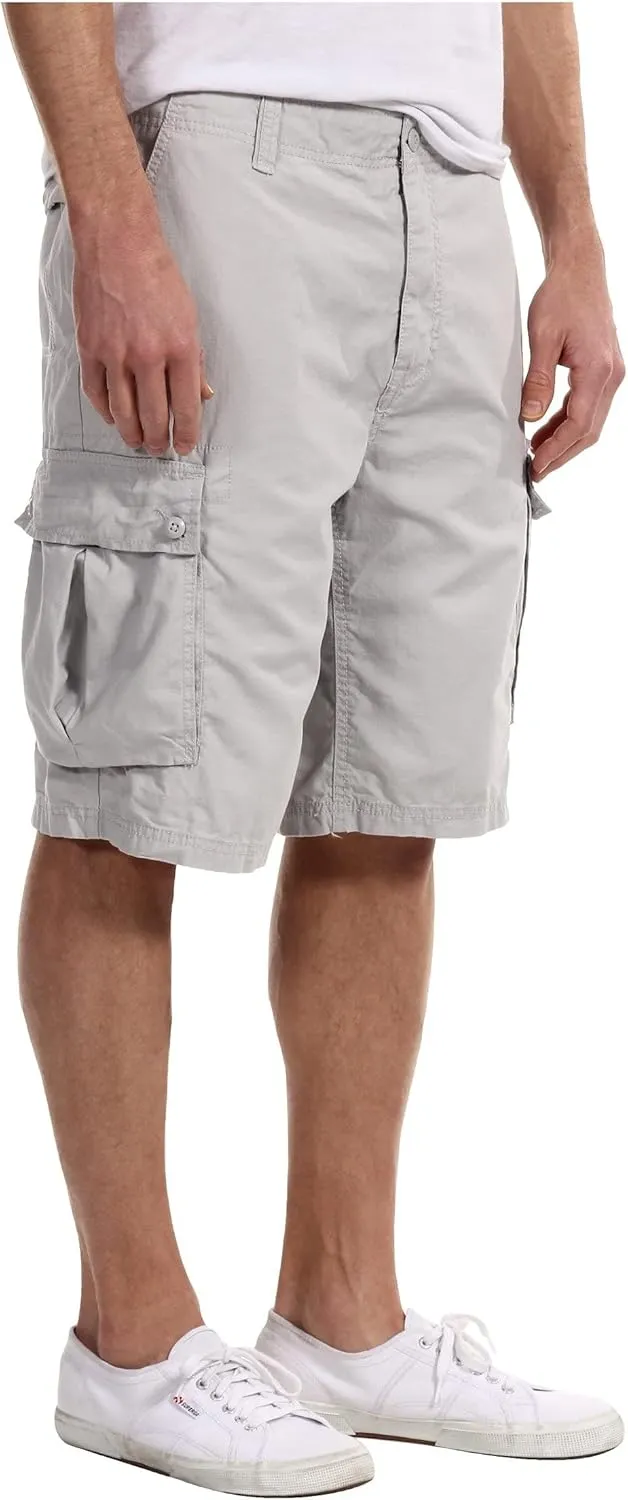 Nautica Men's Mini Ripstop Twill Cargo Short