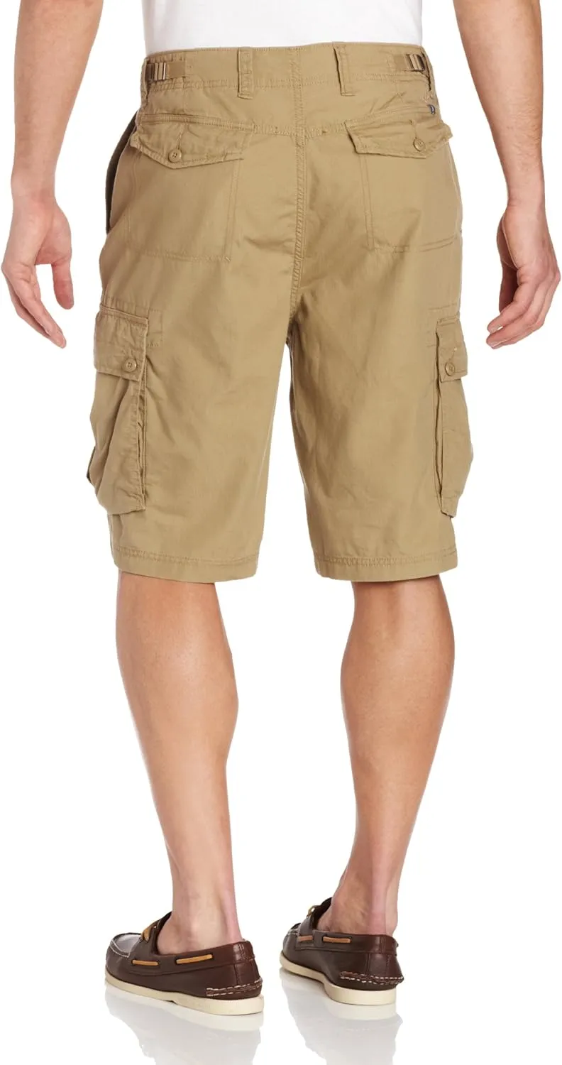 Nautica Men's Mini Ripstop Twill Cargo Short