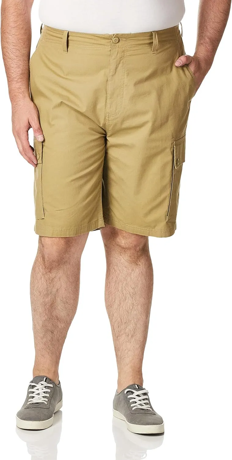 Nautica Men's Mini Ripstop Twill Cargo Short