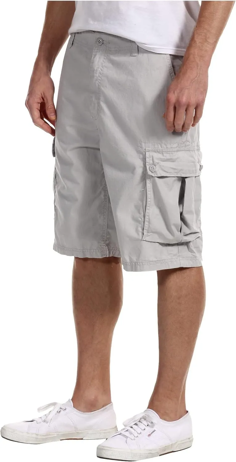 Nautica Men's Mini Ripstop Twill Cargo Short