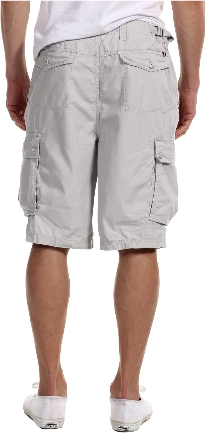 Nautica Men's Mini Ripstop Twill Cargo Short